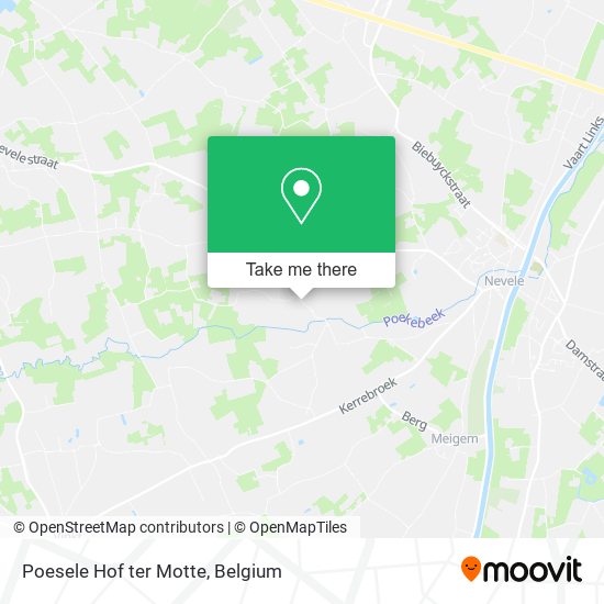 Poesele Hof ter Motte map