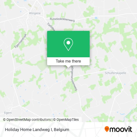 Holiday Home Landweg I map