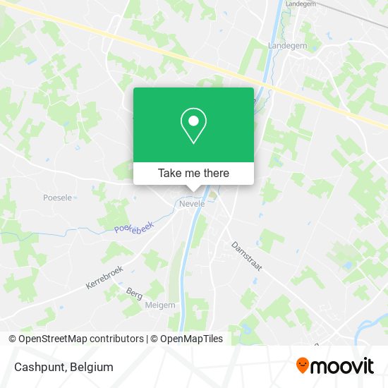 Cashpunt map