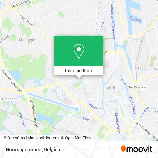 Noorsupermarkt plan