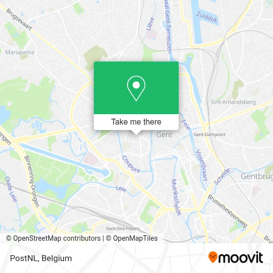 PostNL map