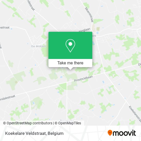 Koekelare Veldstraat plan