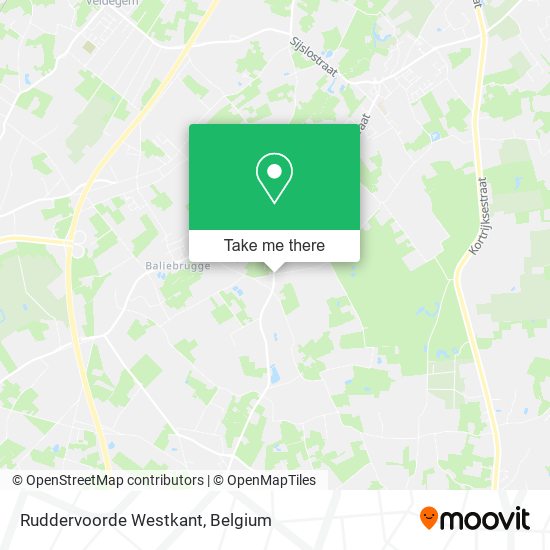 Ruddervoorde Westkant plan