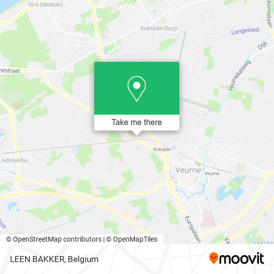 LEEN BAKKER map