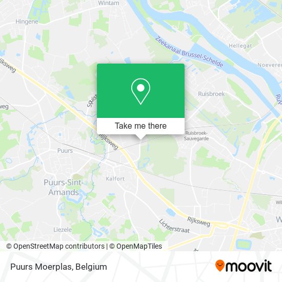 Puurs Moerplas plan