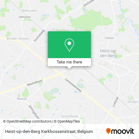 Heist-op-den-Berg Kerkbossenstraat map