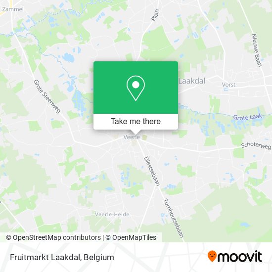 Fruitmarkt Laakdal map