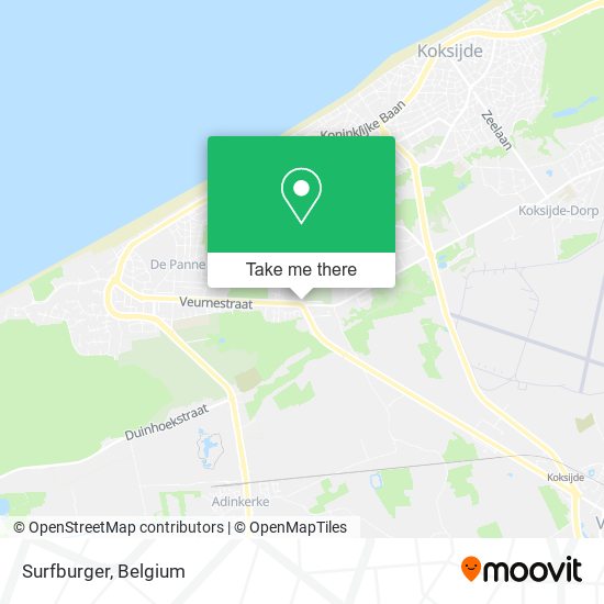 Surfburger map