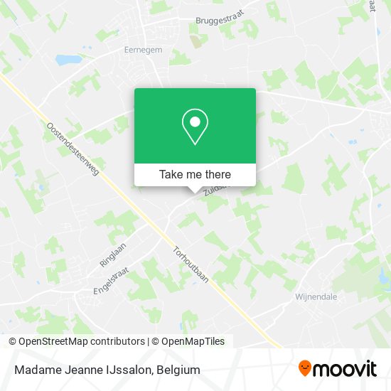 Madame Jeanne IJssalon map