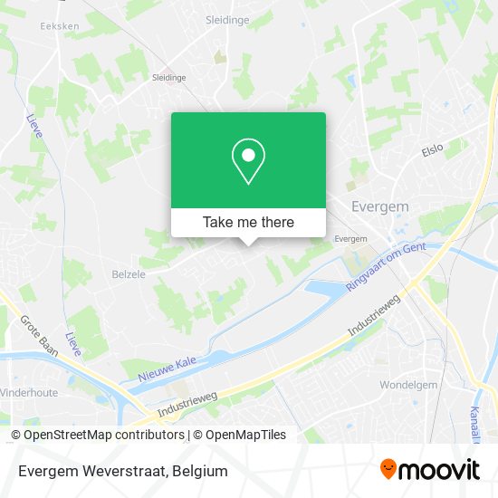 Evergem Weverstraat plan