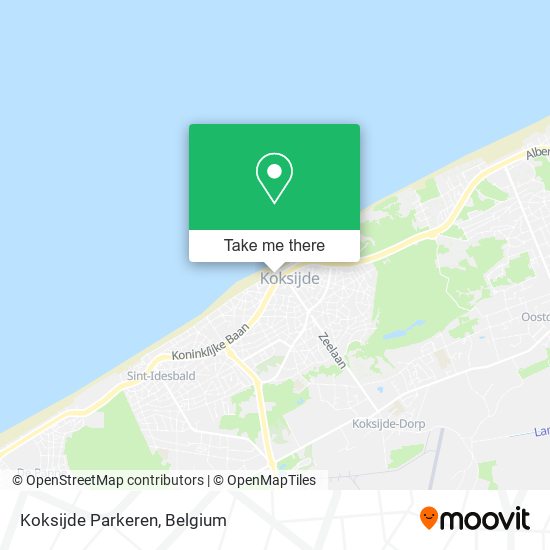 Koksijde Parkeren map