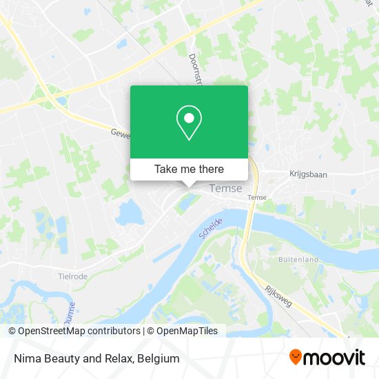 Nima Beauty and Relax map