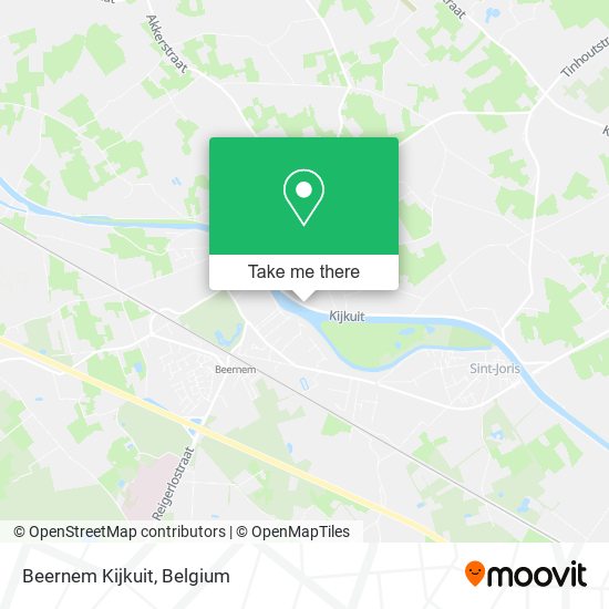 Beernem Kijkuit map