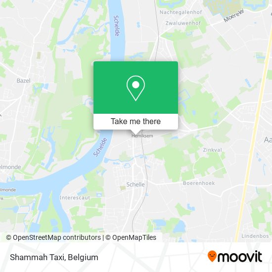 Shammah Taxi map