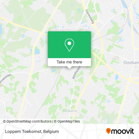 Loppem Toekomst map