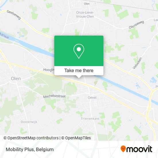 Mobility Plus map