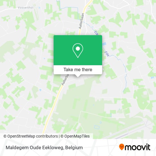 Maldegem Oude Eekloweg plan