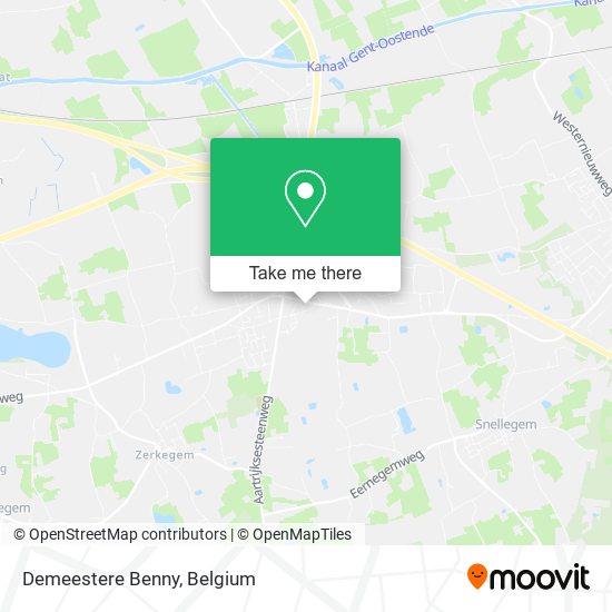 Demeestere Benny map