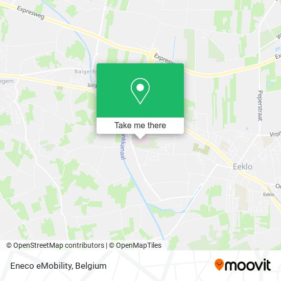 Eneco eMobility map