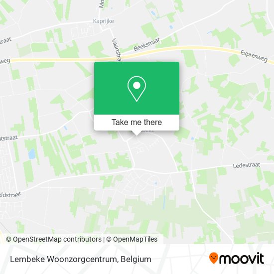 Lembeke Woonzorgcentrum map