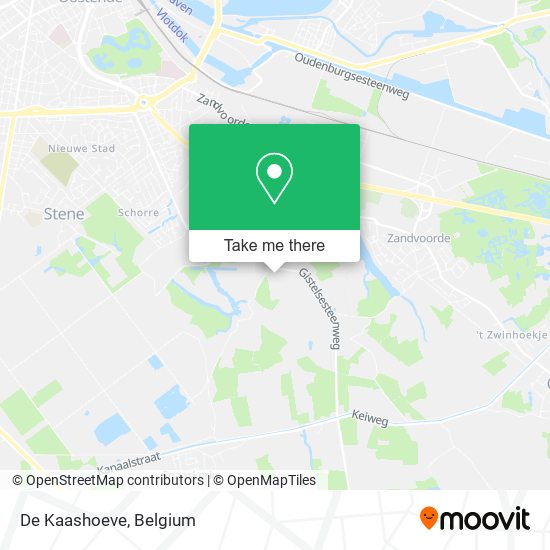 De Kaashoeve map