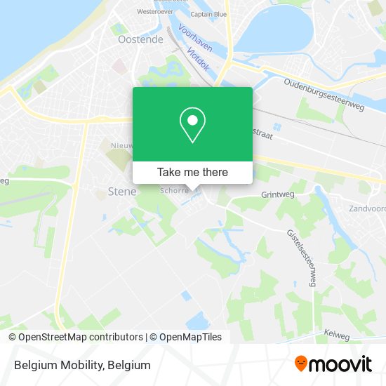 Belgium Mobility map