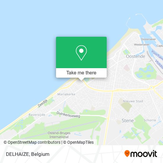 DELHAIZE map