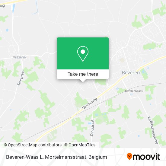 Beveren-Waas L. Mortelmansstraat map