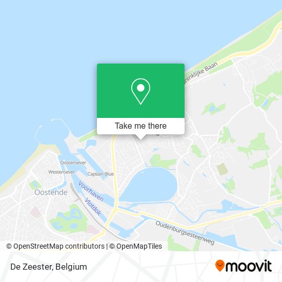 De Zeester map