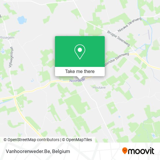 Vanhoorenweder.Be map