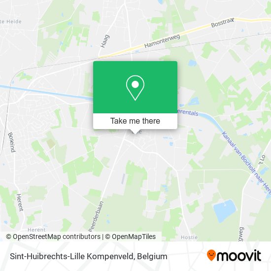 Sint-Huibrechts-Lille Kompenveld plan