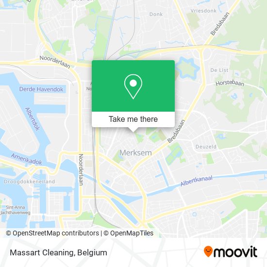 Massart Cleaning map