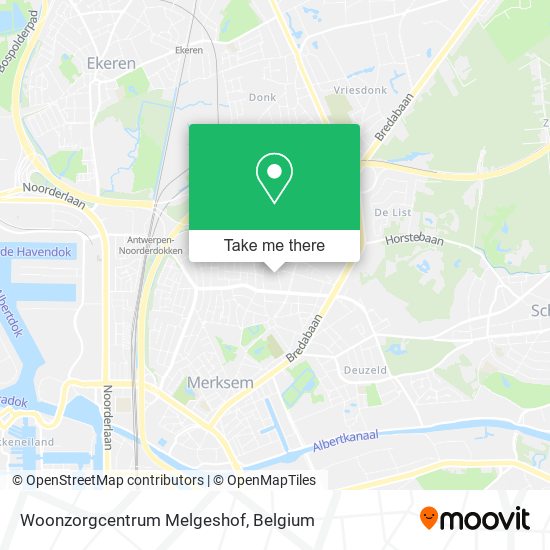Woonzorgcentrum Melgeshof plan