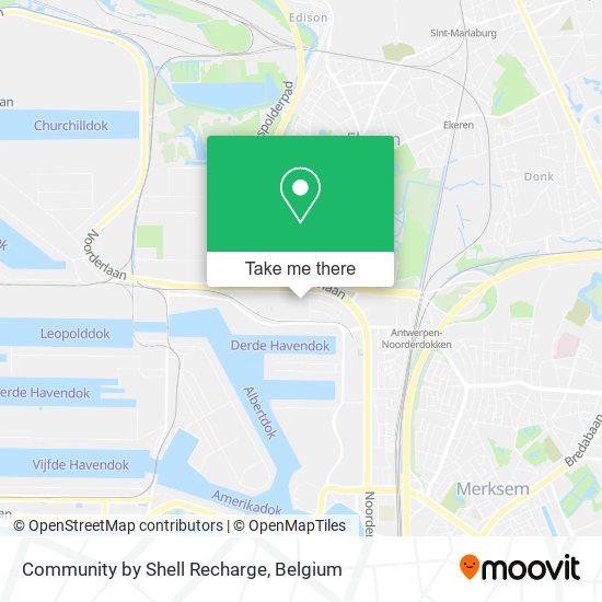 Community by Shell Recharge map