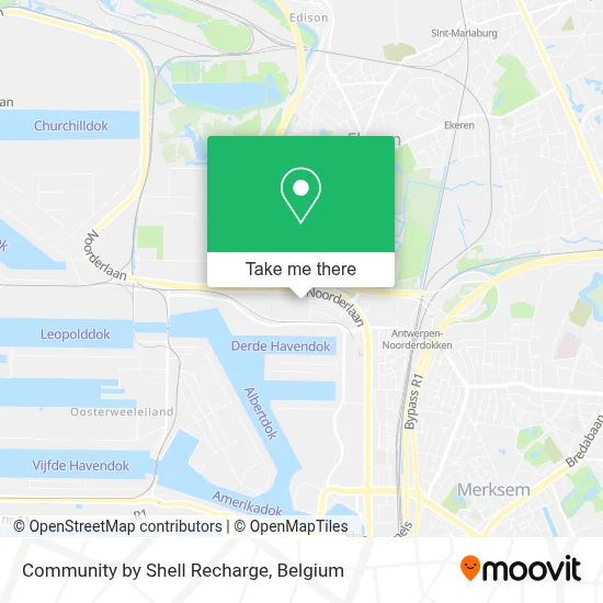 Community by Shell Recharge map
