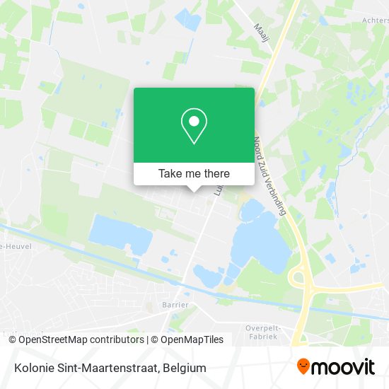 Kolonie Sint-Maartenstraat map