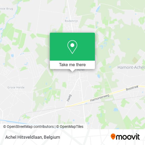 Achel Hitsveldlaan map