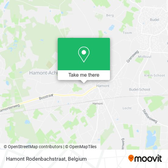 Hamont Rodenbachstraat map