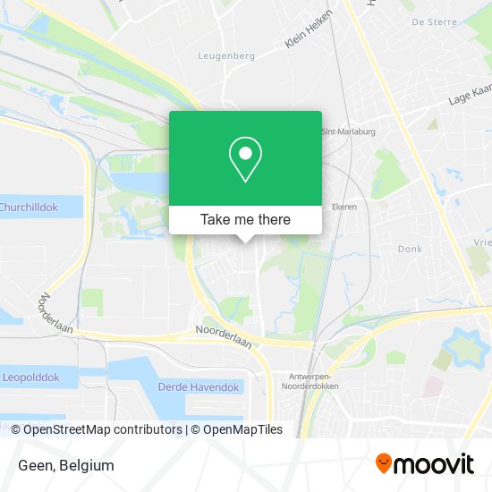 Geen map