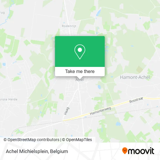 Achel Michielsplein map