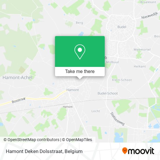 Hamont Deken Dolsstraat map