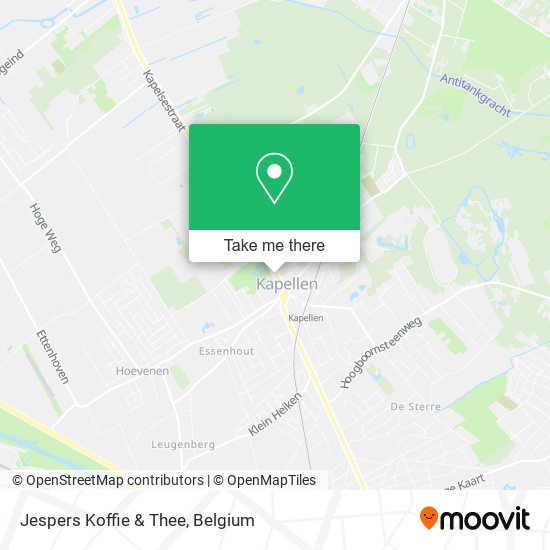 Jespers Koffie & Thee plan