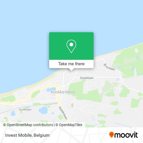 Invest Mobile map