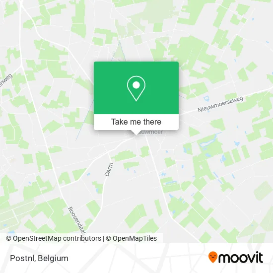 PostNL map
