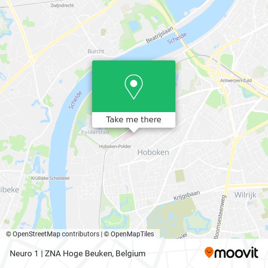Neuro 1 | ZNA Hoge Beuken map