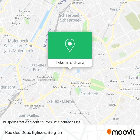 Rue des Deux Églises map