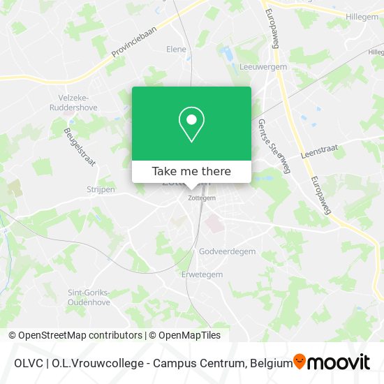 OLVC | O.L.Vrouwcollege - Campus Centrum plan