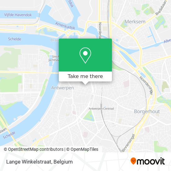 Lange Winkelstraat map