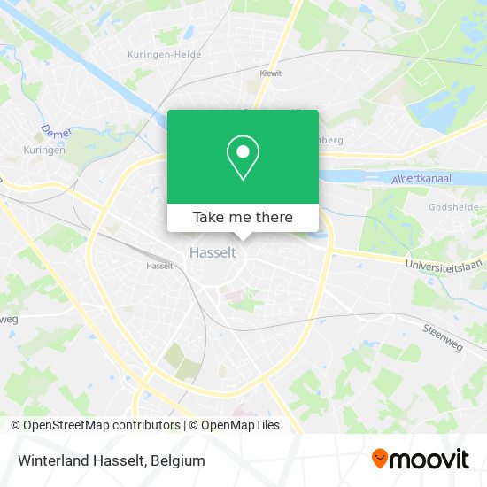 Winterland Hasselt map