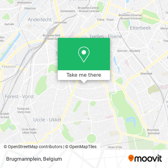 Brugmannplein map